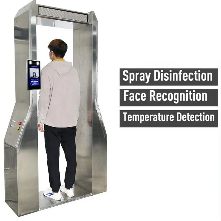 Дезинфекция новой машины для стерилизации всего тела или туннеля для различных общественных мест