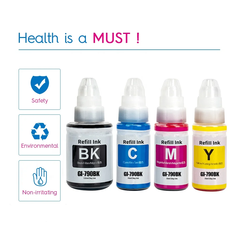 INK-TANK C-GI790 Premium Color Compatible Ink for Canon