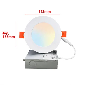 High Quality Factory Recessed ceiling spotlights Panel Light Spot Light outdoor spotlight with wifi access point for shrinkage