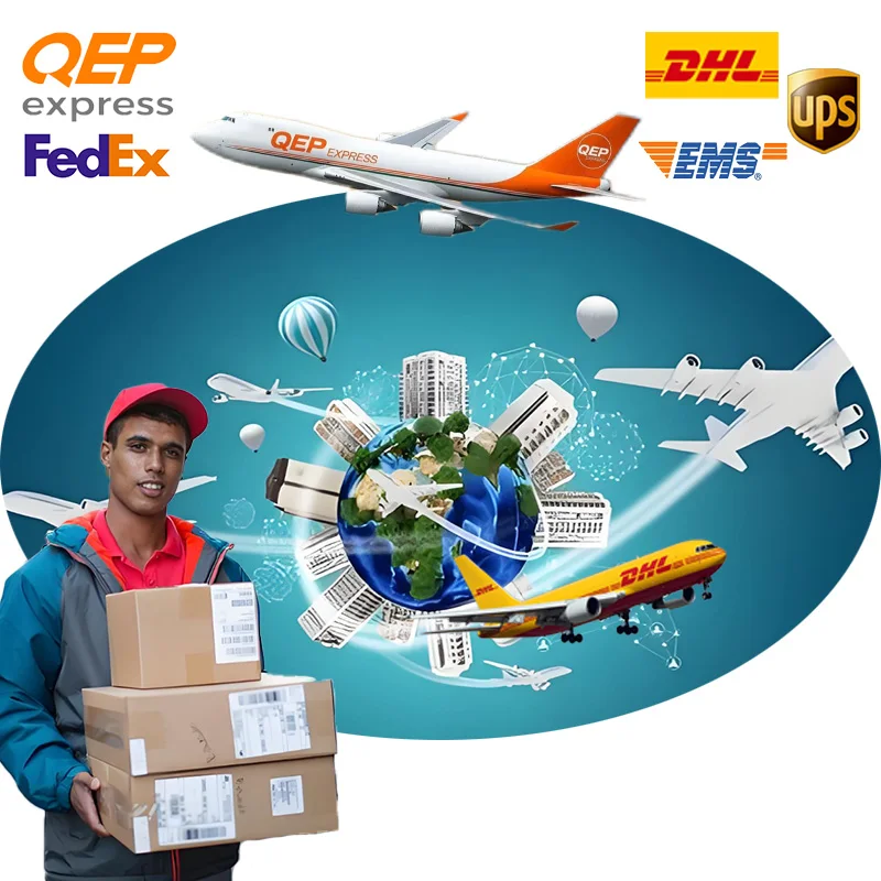 UPS FedEx DHL Express Air Freight From China to Saudi Arabia UAE Jordan Oman Netherlands with Door-to-Door Delivery Service