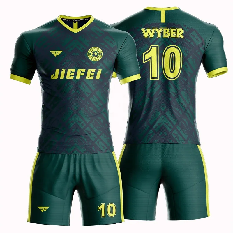 JFR Sports Customized Blank Printing Design New Style Sport Youth Retro Football Jersey Uniforms Set Soccer Kits Sportswear
