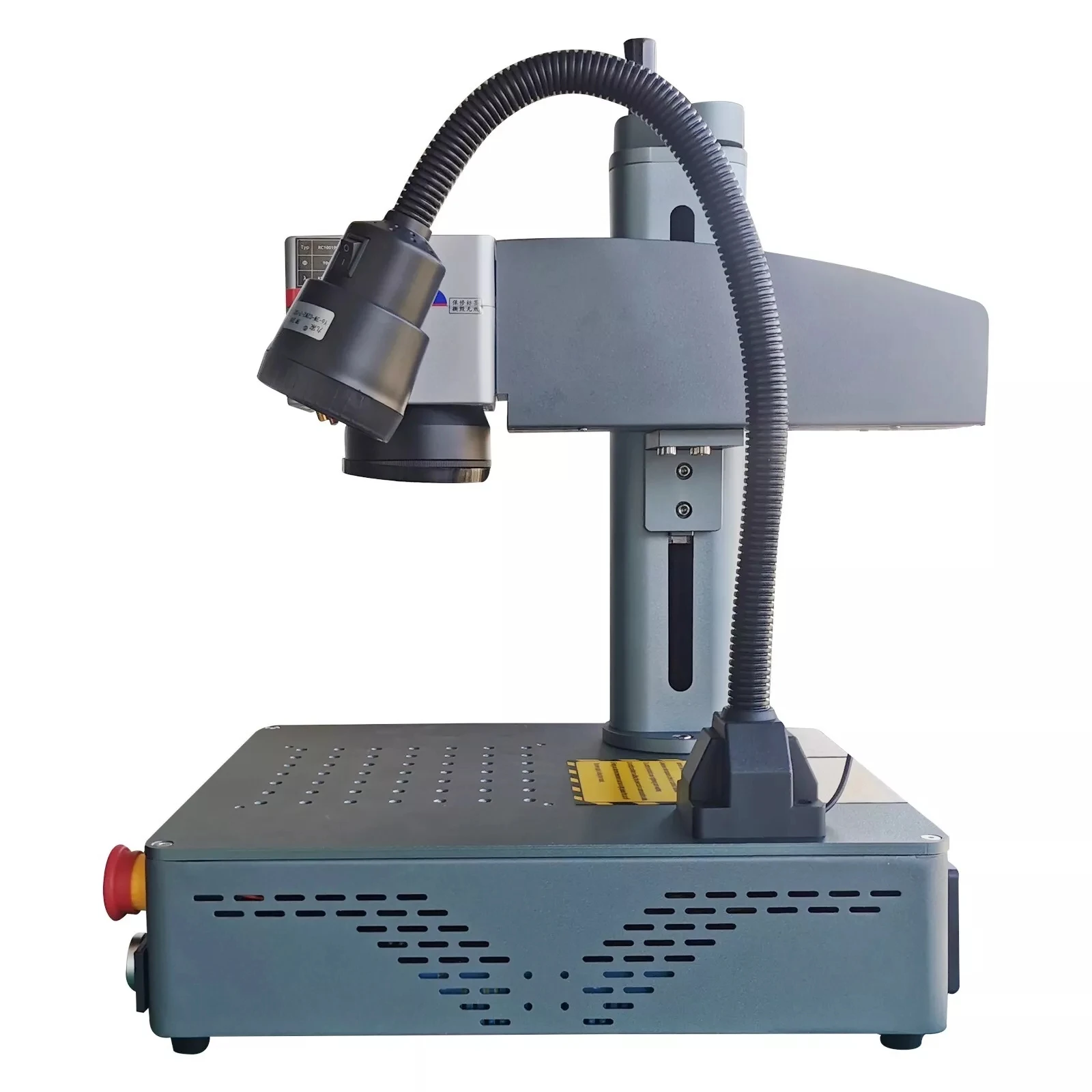 Portable 20w 30w 50w Fiber Laser Marking Machine on Metal Aluminum Small Laser Marker