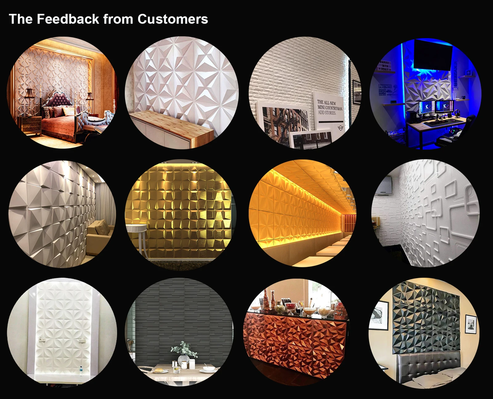 Manufacturer 3d Wall Wallpaper Decorative Pvc 3d Wall Panels Removable