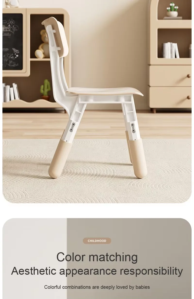 Feelkids Butterfly Lift Chair Adjustable Kids Plastic Indoor Outdoor Modern for Children Ages 1-6 School Home Kindergarten details