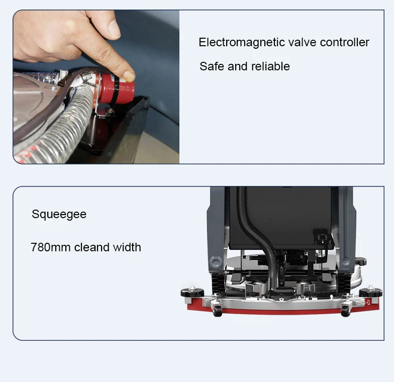 Official High Quality Industrial Cleaning Equipment Floor Scrubber Cleaning Machine