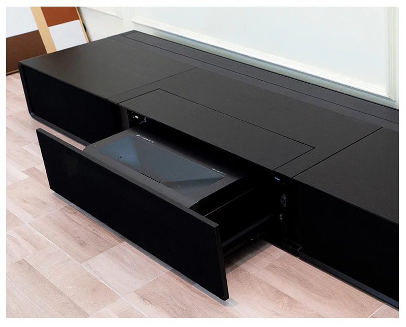 Np Free Sample Tv Stand Short Throw Laser Projector 4k Living Room