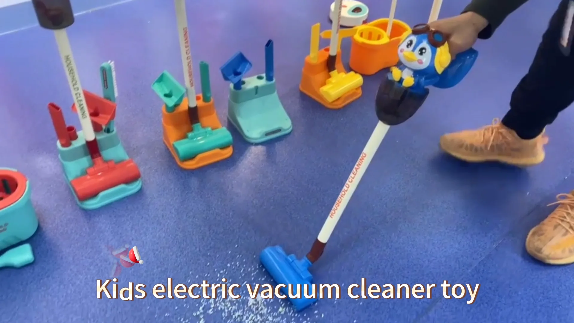 Kid Home Musical Electric Cartoon Vacuum Cleaner Toy