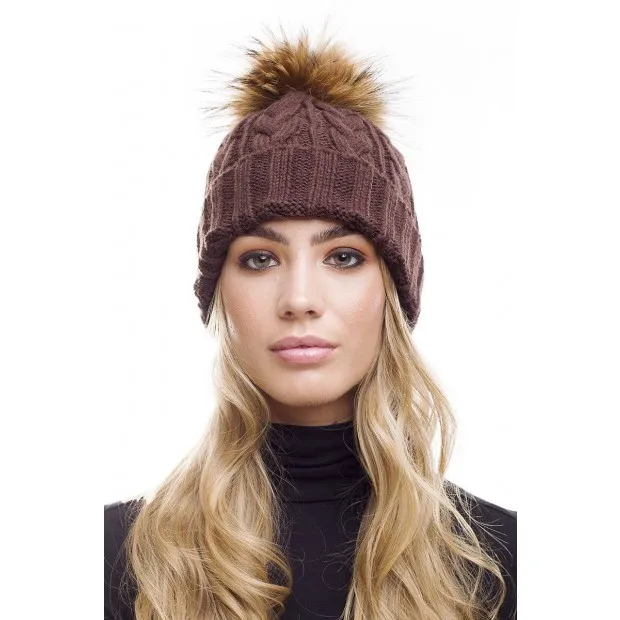 beanie with removable pom