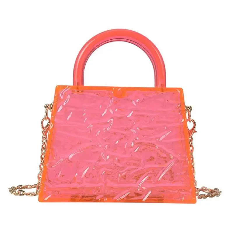 Lucite-mini Bolso Transparente De Plástico Con Patrón De Grietas De Hielo, Bolsa Transparente,Cruzado,Para Fiesta - Buy Gelatina Transparente Bolsa,Claro  Color Caramelo Bolso,Bandolera Bolsas Para Las Mujeres Product on  Alibaba.com