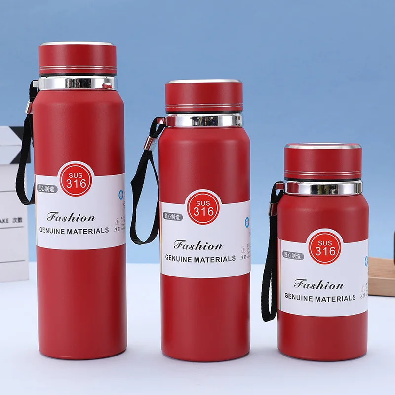 800ml Classic 316 Stainless Steel Thermos Cup Outdoor Fitness Travel