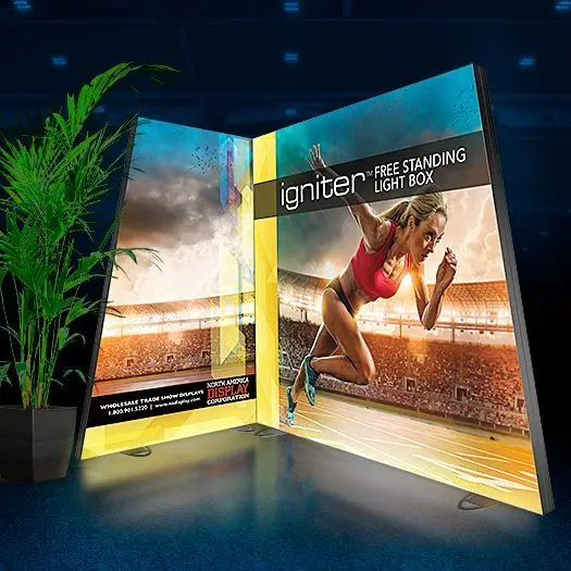 New LED light box billboard Soft Film Customization Shopping Mall Equipment advertising sign panel led light box