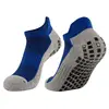 Chaussettes basses bleu saphir gris