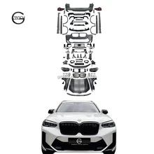 F25 old to new Bodykit For BMW X3 F25 to 2024 G01 G08 X3M F97 bodykit headlights hood fenders trunk lid For bmw x3 accessories