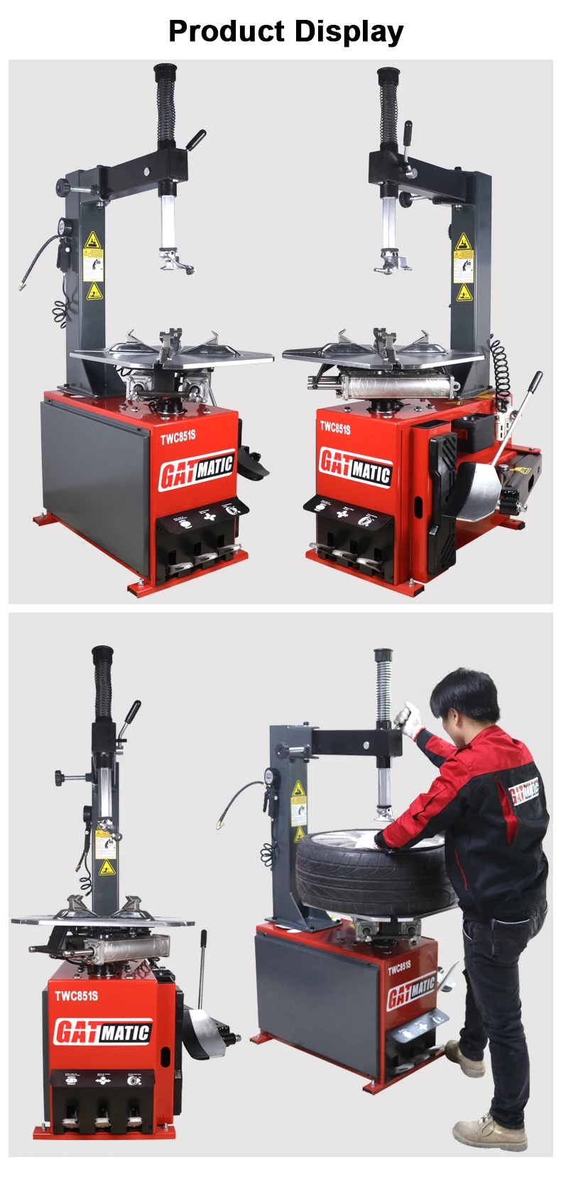 Wholesale Automatic Tyre Changer Pneumatic Car Manual Tire Changer And