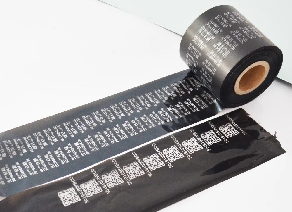High Quality Black Near Edge Wax Resin Ink Outside Ribbon 3911 55mm X 450m  Thermal Transfer Ribbon for Tto Printers - China Tto Thermal Ink Ribbon,  Wax Resin Ribbon