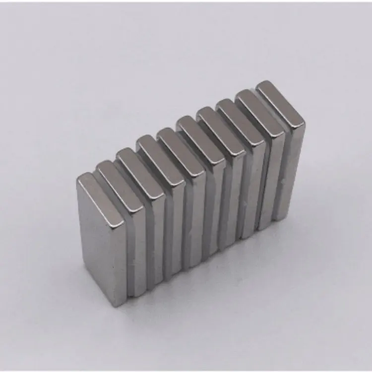 High Temperature Galvanized Sintered Regular Neodymium Magnet N42M Explosion-proof Motor AC Motor Sintered Magnet