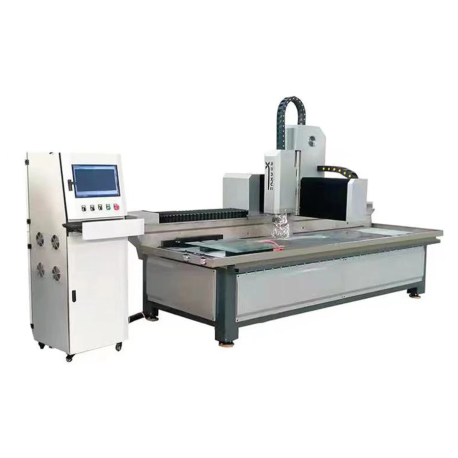 Automatic Cnc Glass Drilling And Milling Machine Horizontal Glass