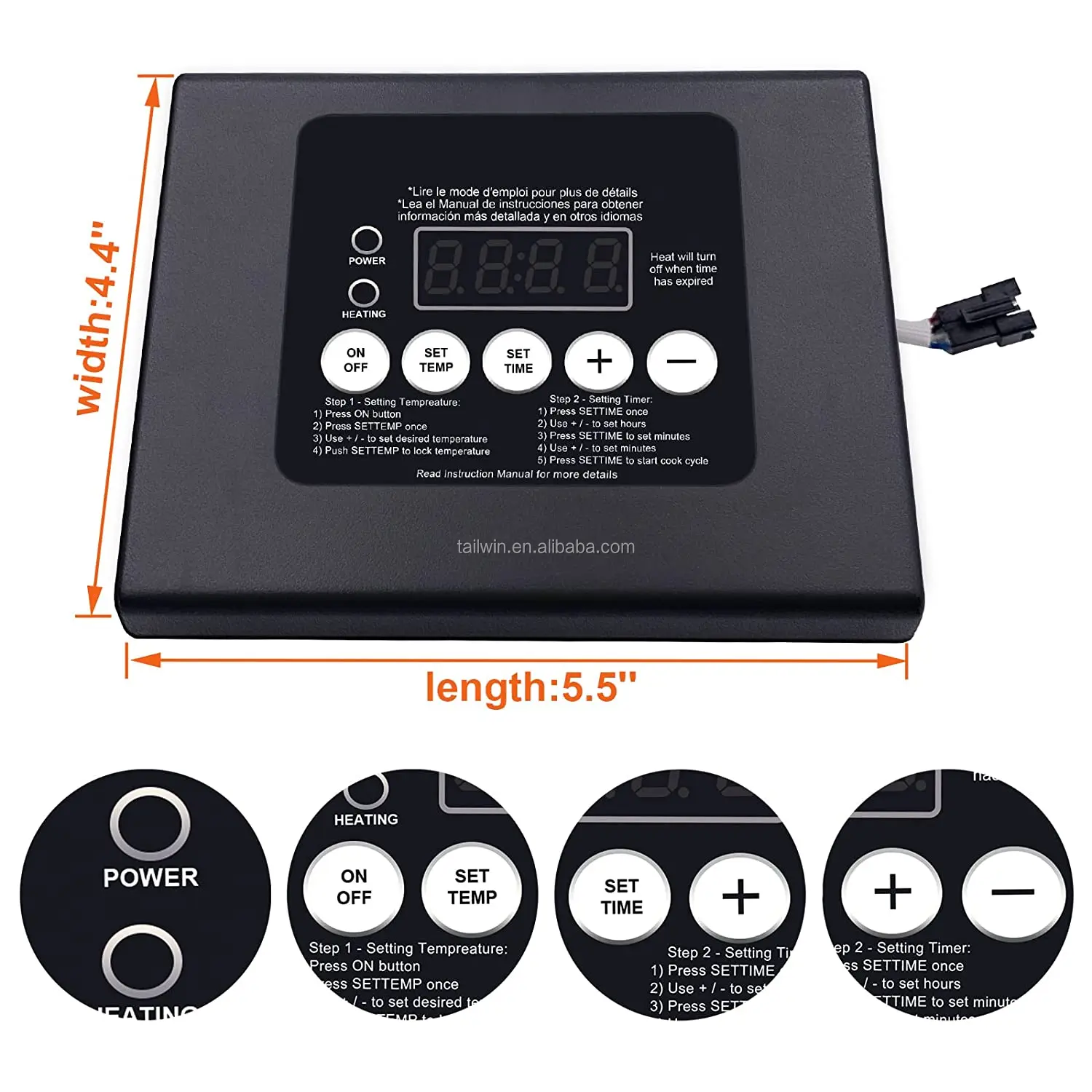 Replacement 990050048 Part Digital Control Panel Kit For Masterbuilt ...