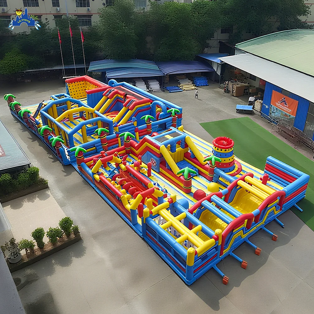Commercial Indoor Amusement Equipment, Attraction Indoor Playground PVC Inflatable Carnival  Castle