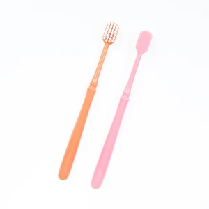 Simple Modern New Life Adult Pure Warm Color Toothbrush Small Wide Head Soft Medium Hard Customized Private Tooth Brush