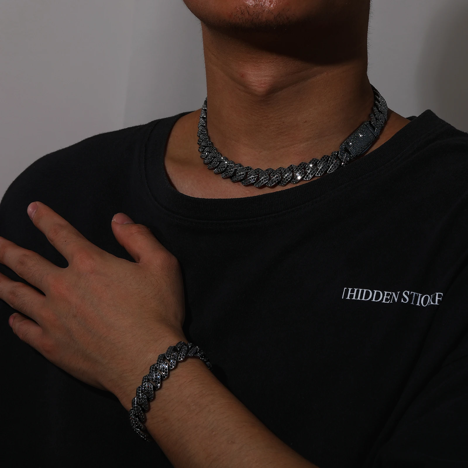 COLLANA LEGNO MAXI DIAMANTE ROSSO HIP HOP RAP GHETTO HIPHOP STREET ... | Su MissHobby - Foto 5