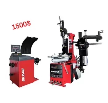 Fully Automatic Lean Back Tire Changer &  Wheel Balancer Combo Tire Fitting Machine for Sale Tyre Changing Machine