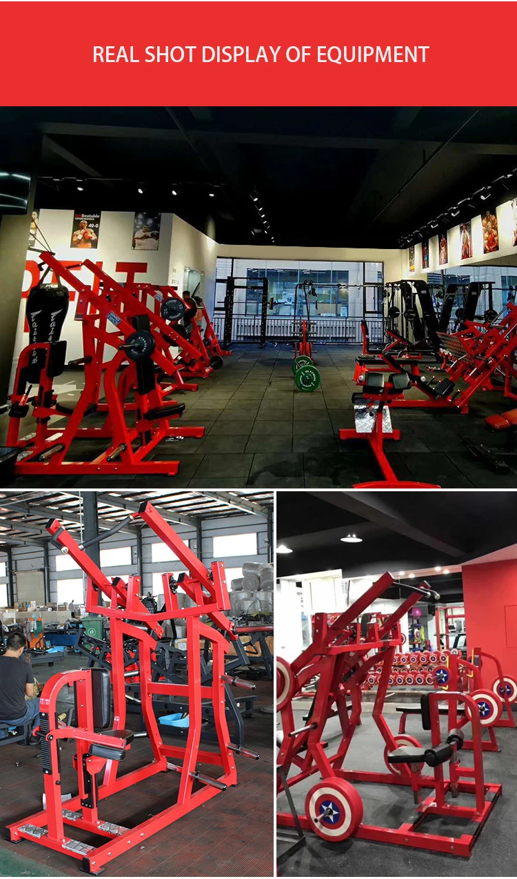 Iso Seated Chest Press & Lat Pulldown Made For You Exercise Equipment