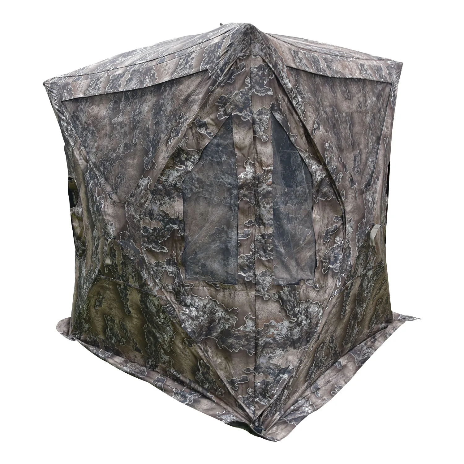 Realtree Edge Camo Mesh Hunting Tent Blind Tree Stand Tent For Hunting