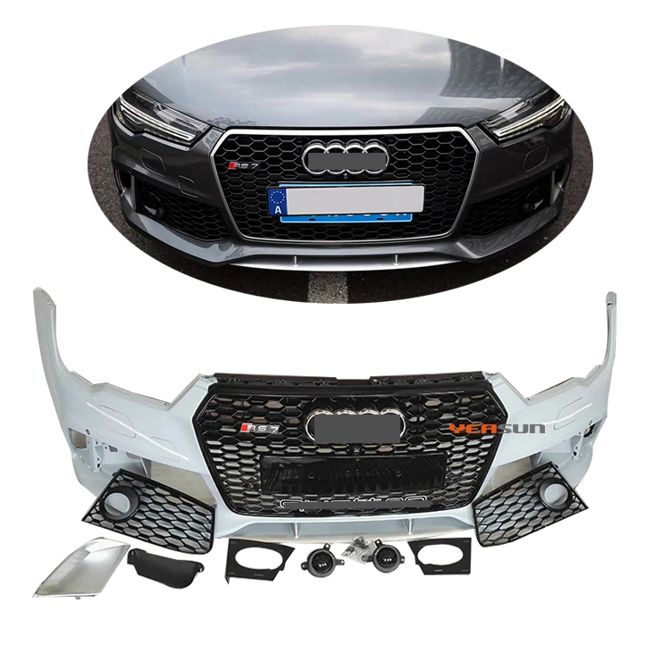RS7 Style Front Bumper Auto Part for audi A7 Bodykit 2016 2017 2018