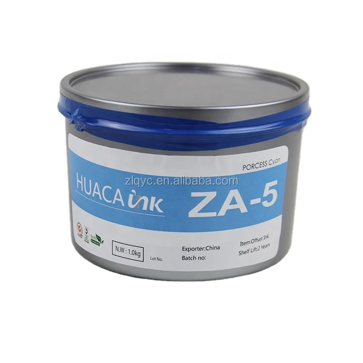 Цветные офсетные печатные чернила CMYK