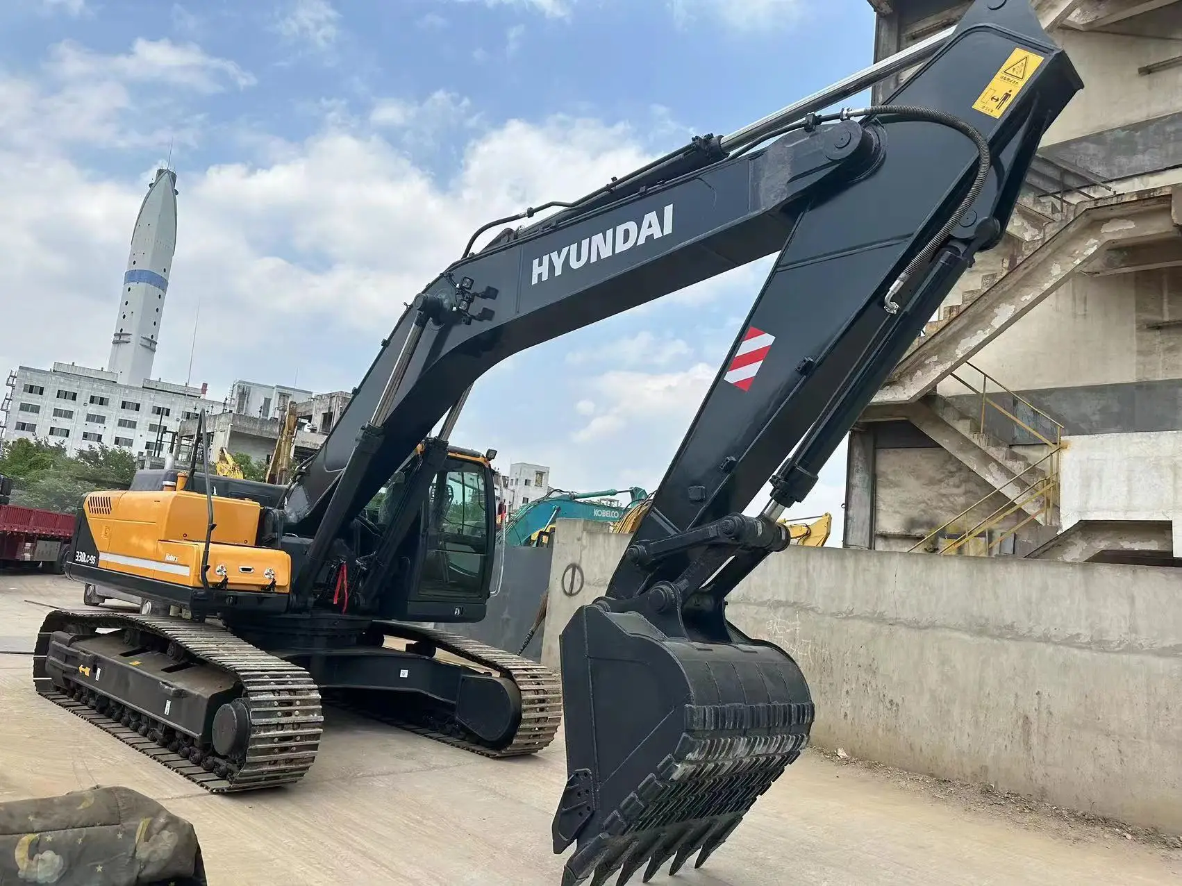 Used Excavator Hyundai 330lc-9s Construction Machinery Korea Hyundai ...