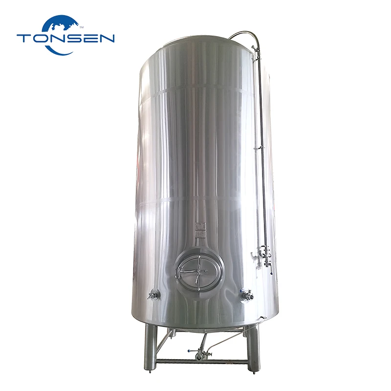 Stainless Steel 5000 Liter Fermentation System Bright Beer Serving Storage Tank