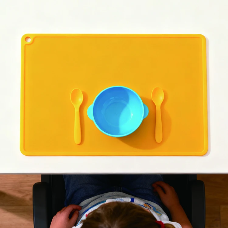 Custom Multi-Functional Silicone Mat Pets Food-Grade Non-Slip Dog/Cat Food Water Bowls Easy Clean Durable Indoor/Outdoor