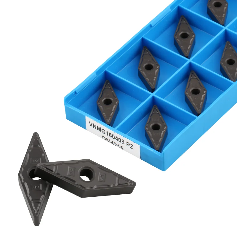 VNMG160408 Rough Processing SS 304 316 Cnc Indexable Cutting Tool Tungsten Carbide Inserts for Turning Metal Engineering Part