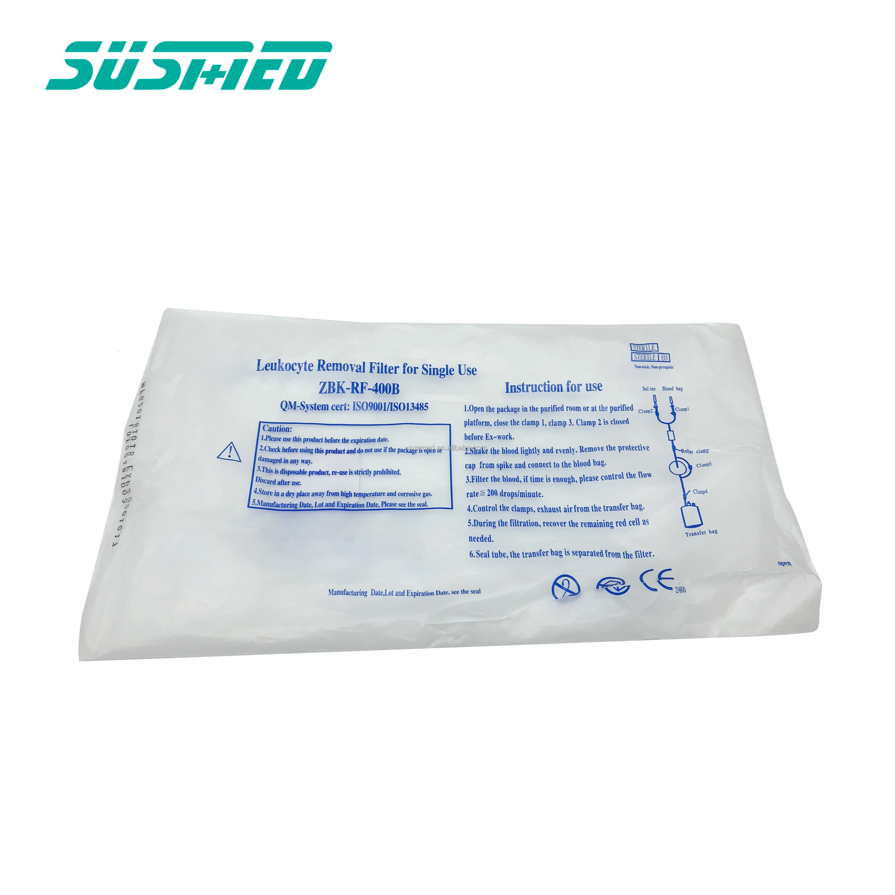 Customization Blood Transfusion White Cells Filter Leukocyte Reduction Filter Leukocyte Filter