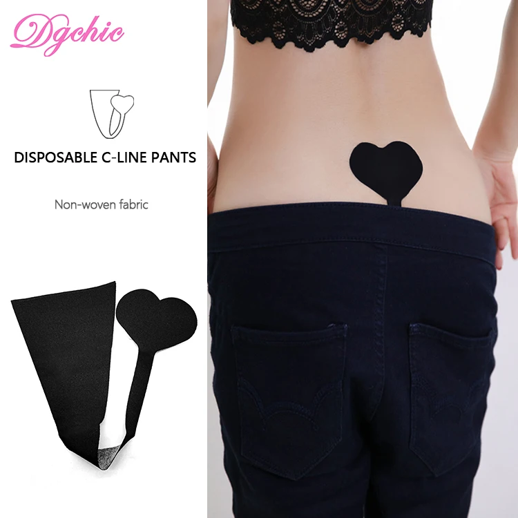 Black Strapless Reusable Panty
