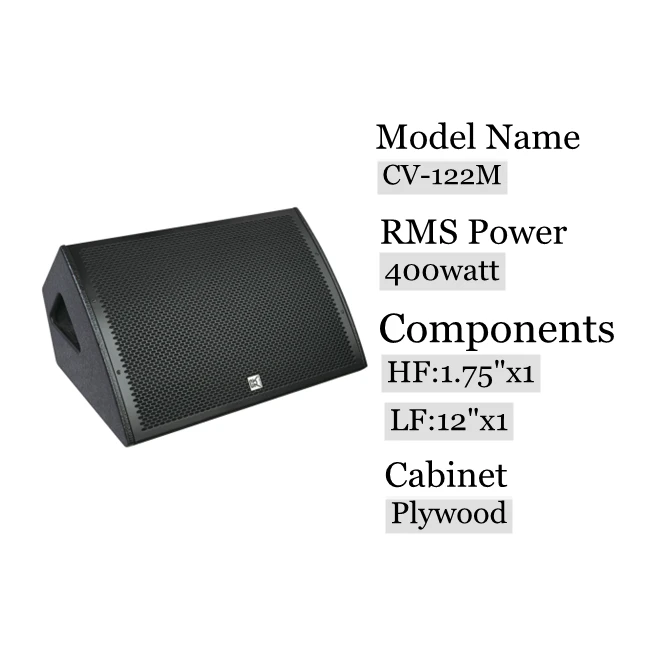 CVR Pro Audio  Monitoring Equipment 12 Inch Speaker Guangzhou