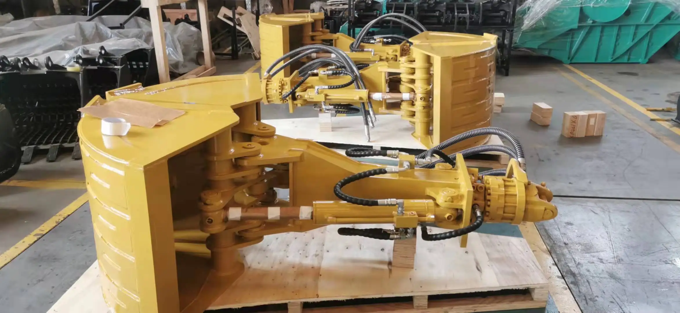 Monde Oem Loading And Unloading Hydraulic Rotary Clamshell Grab Shell ...