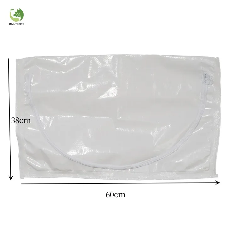 Funeral Supplies Wholesale Woven Coated With Pe Waterproof Zipper Animal Cadaver Body Bag For