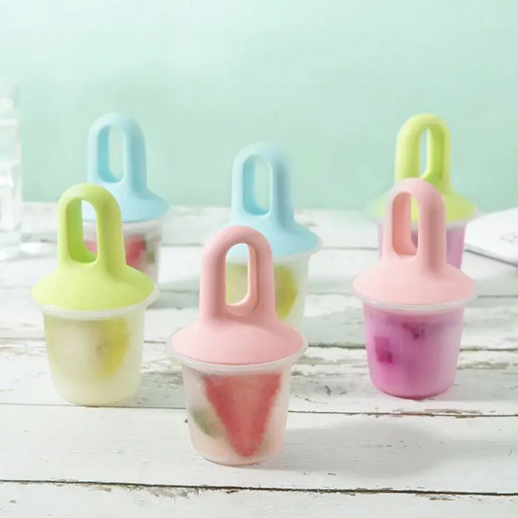 Silicone Lolly Maker Popsicle Molds Mini Ice Pops Mold Ice Cream Baby DIY  Food Supplement Tool Fruit Shake Ice Cream Mold - AliExpress