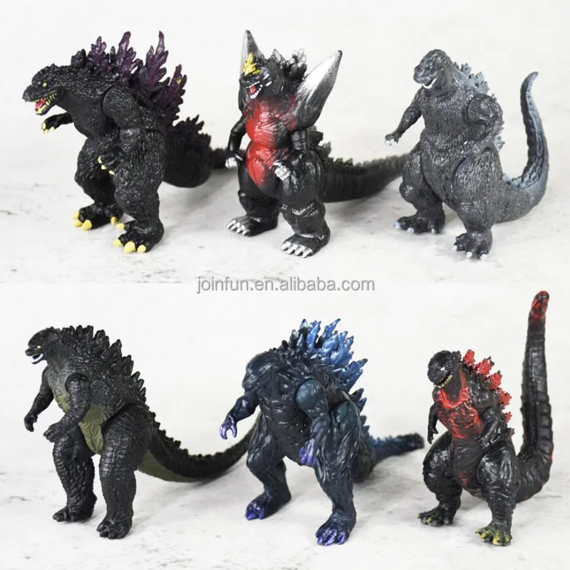 Custom 8CM Godzilla Vinyl Toy, OEM Custom Vinyl Toy Animal , Design Vinyl Toys Factory