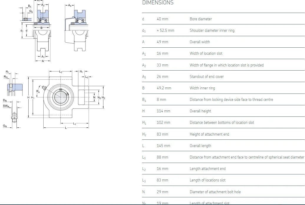 Original Japan Pillow Block Bearing Asahi Uct208 Buy Pillow Block
