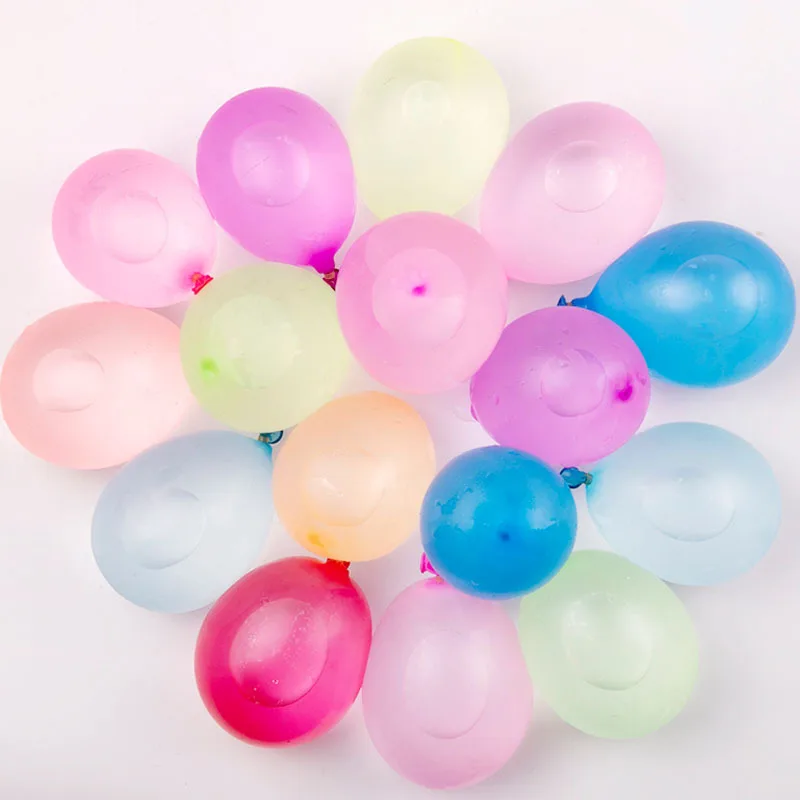 WATER BOMB BALLOONS Kids Toys Holiday Summer Outdoor Garden Easy Tie Latex x60 