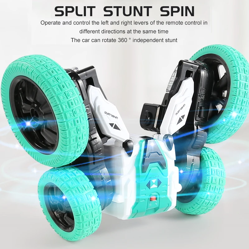 High Speed Electric 4WD Double Sided 360 Degrees RC Cars Vehicle Radio Control Car Hobby Toy RC Stunt Car for Boys