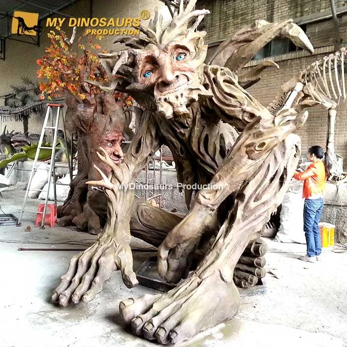 My Dino Theme Park Prop Animated Animatronic Funny Talking Tree
