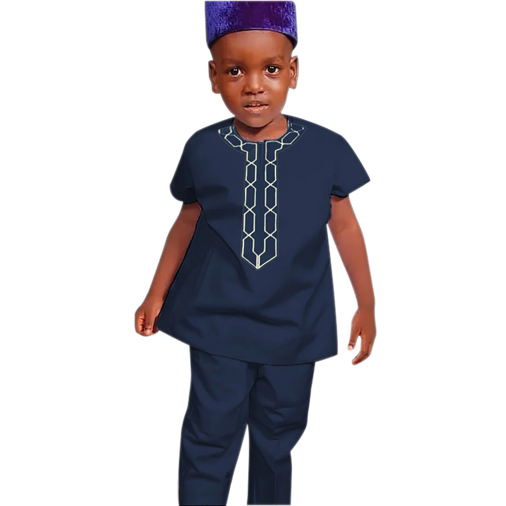 Clothing Boys Clothing Costumes African boy 2 pieces set boys clothing 