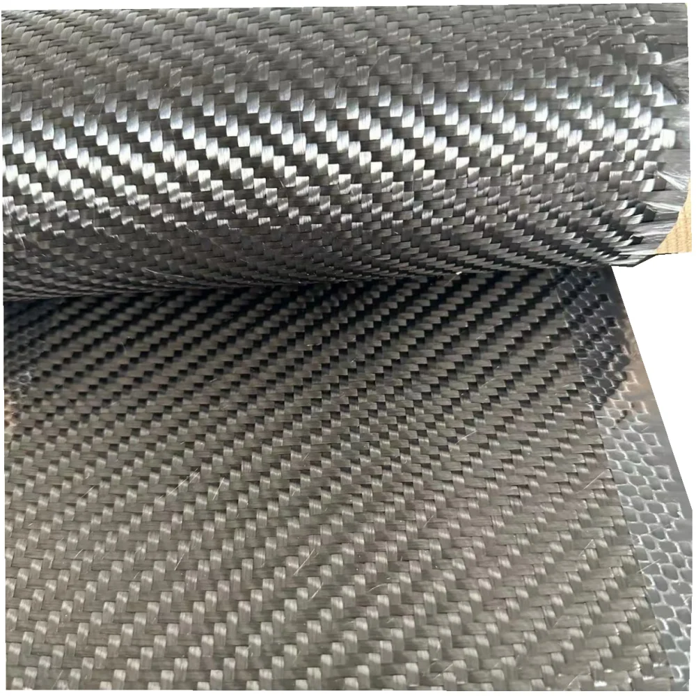 12K Twill Carbon Fibre Cloth – 600gsm, 2/2 Weave, 1000mm Width, UK Made, Sold By The Metre