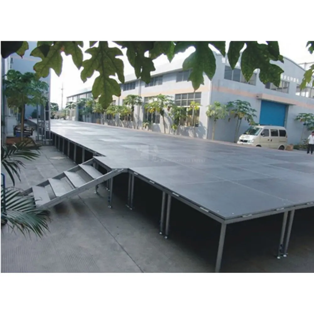 Foresight Structure Building Roof Trusses System Design Stage and Truss Displays for Wedding