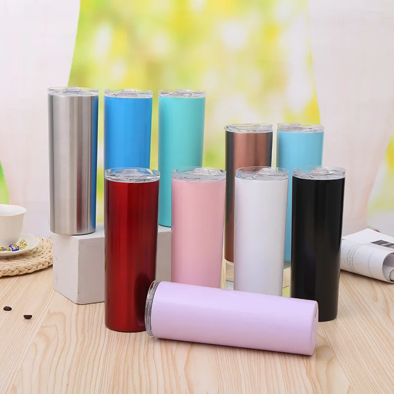 Custom Double Wall Insulated Vacuum 20 Oz 30 Oz 304 Stainless Steel Tumbler Travel  Coffee Mug with Straw - China Stainless Steel Tumbler and 20oz Tumbler  price