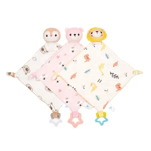 Factory Customized Baby Plush Comforter Towel Toy Comfortable & Appeasing Filled with PP Cotton